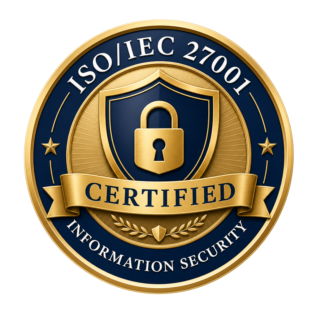 ISO/IEC 27001 badge